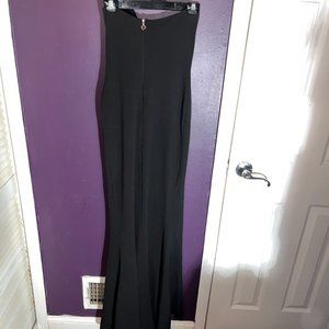 Nookie Jasmine One Shoulder Black Gown Maxi Dress Size Medium (Revolve) Used
